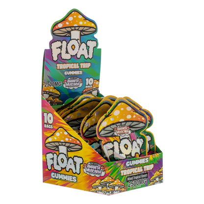 Float Mushroom Gummy Display ( 10-Packs )