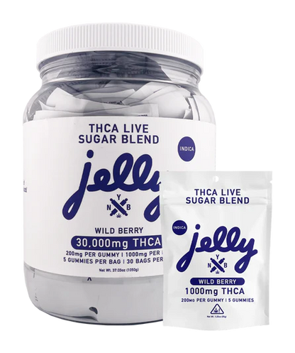Jelly 30,000MG Live Sugar THC Gummies (30pk Display)