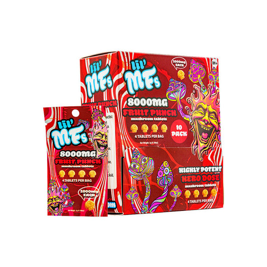 LIL MF's Mushroom 4pk Tablets (10pk-Display)