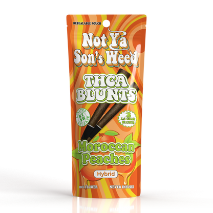 Not Ya Sons Weed THCA Blunts 2pk (10-unit Display)