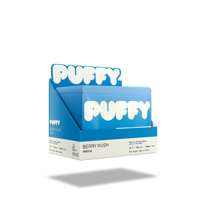 PUFFY Live Resin THC Gummies 25mg (5pk Display)