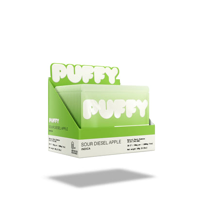 PUFFY Live Resin THC Gummies 25mg (5pk Display)