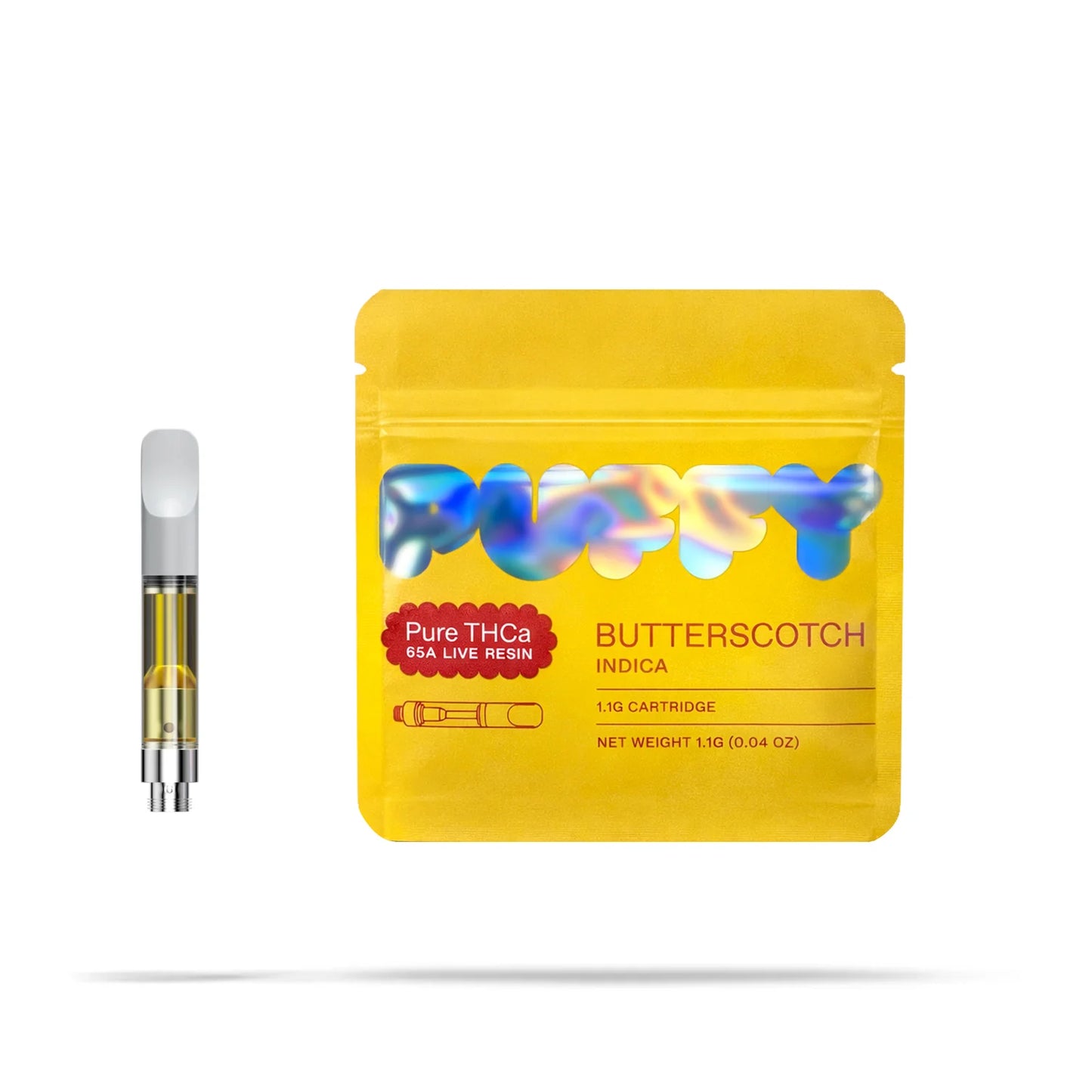 PUFFY Pure THCA Live Resin Cartridge 1.1G (10pk display)