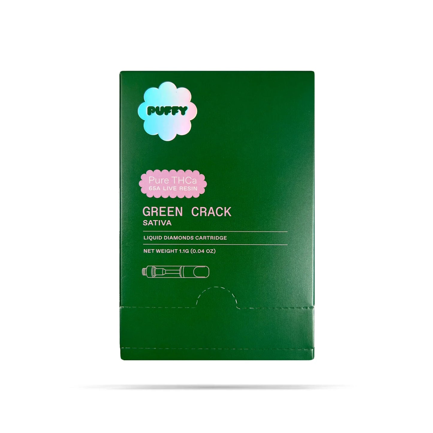 PUFFY Pure THCA Live Resin Cartridge 1.1G (10pk display)
