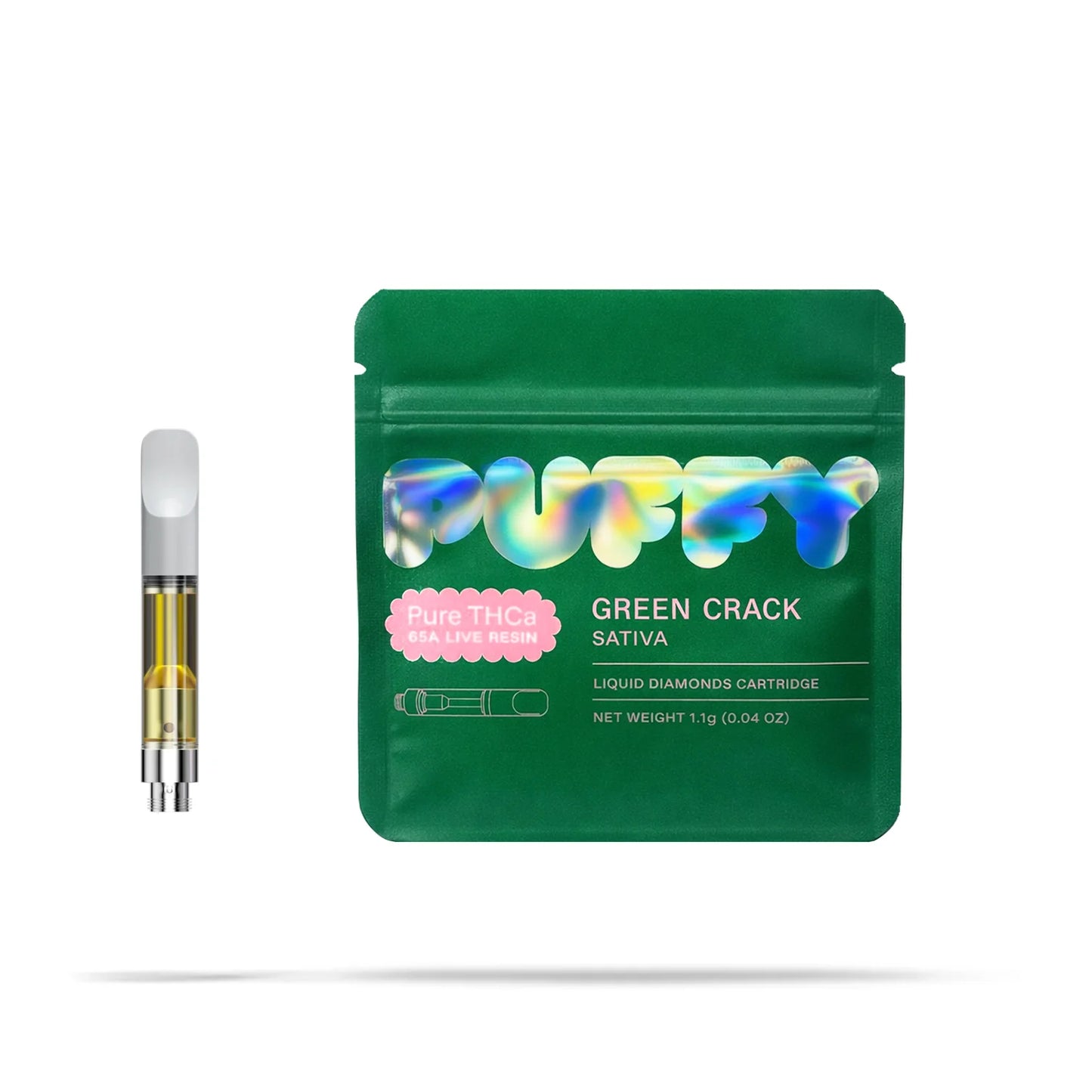 PUFFY Pure THCA Live Resin Cartridge 1.1G (10pk display)