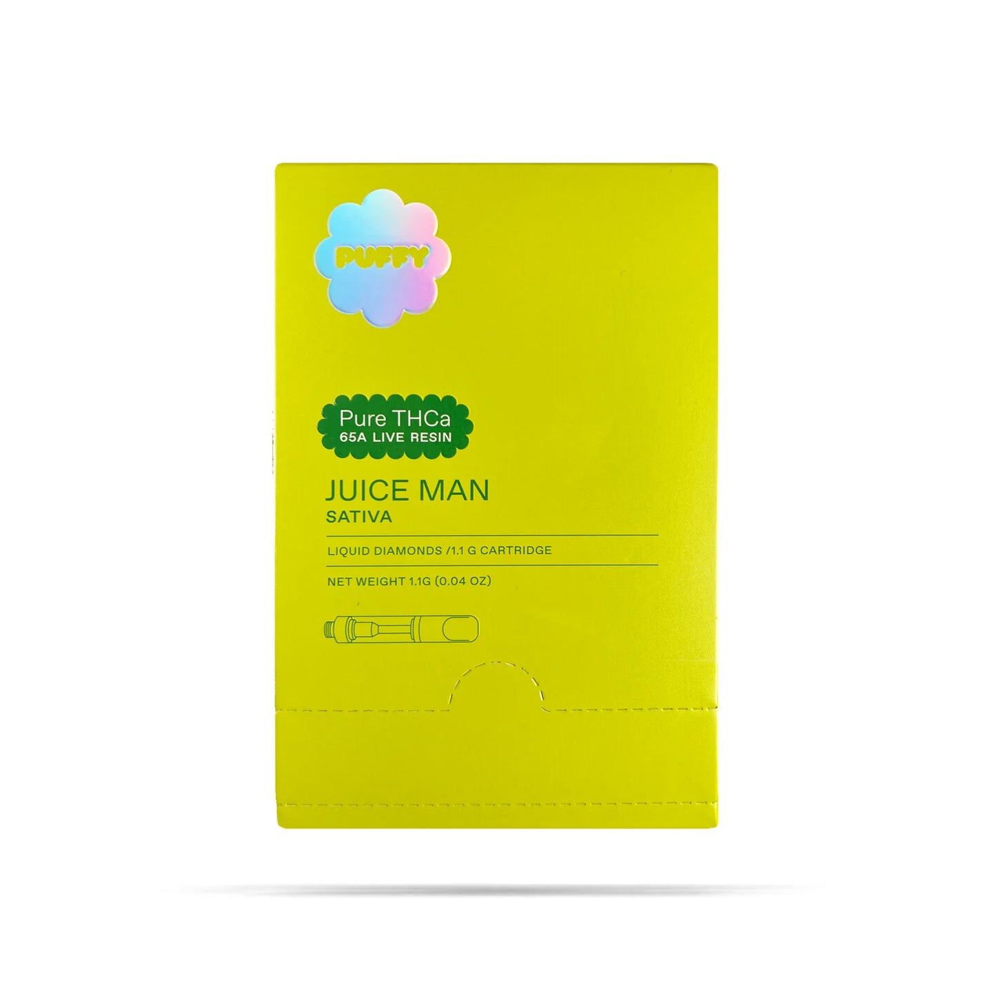 PUFFY Pure THCA Live Resin Cartridge 1.1G (10pk display)