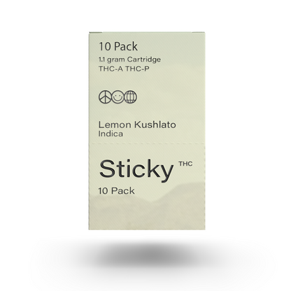 Puffy Sticky THCA/THCP 1.1G Cartridges (10 Pack Display)