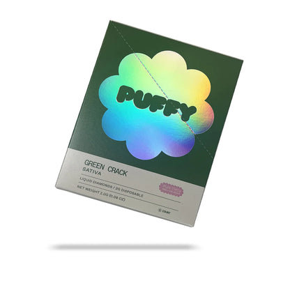 PUFFY-THCA-DISPOSABLE-LIVE-RESIN-65A-GREEN-CRACK-DISPLAY