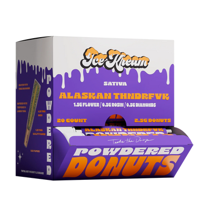 Kream 2.5G THC-A Powdered Donuts (20pk-Display)
