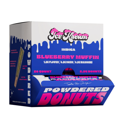 Kream 2.5G THC-A Powdered Donuts (20pk-Display)