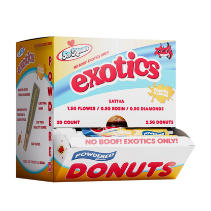 Ice Kream EXOTICS THC-A Donut Hash Holes (20pk Display)