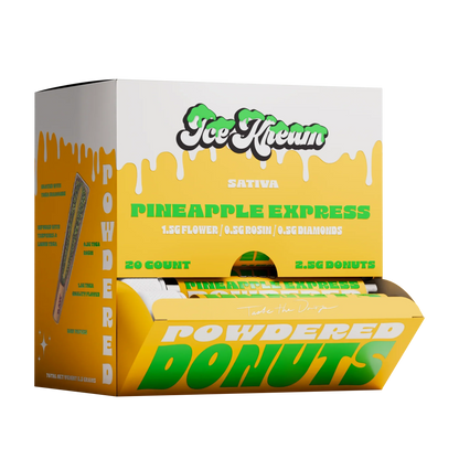 Kream 2.5G THC-A Powdered Donuts (20pk-Display)