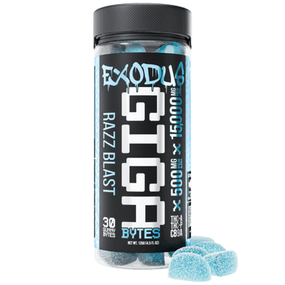 Exodus Gigabyte THCA Gummies 15,000mg (6-Pack Display)