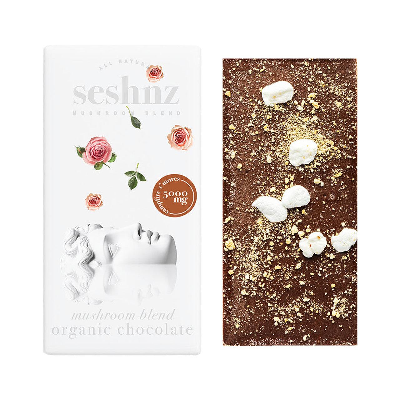 Seshnz 5000mg Mushroom Chocolate Bar (5pk Display)