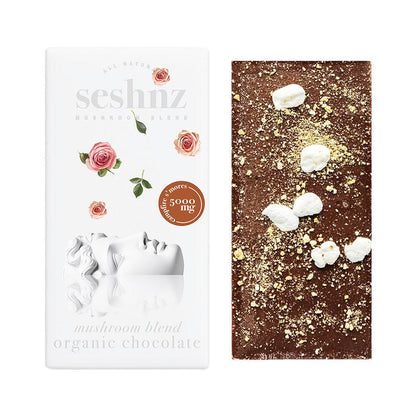 Seshnz 5000mg Mushroom Chocolate Bar (5pk Display)