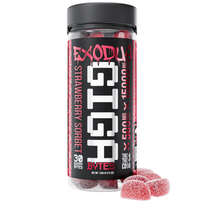 Exodus Gigabyte THCA Gummies 15,000mg (6-Pack Display)
