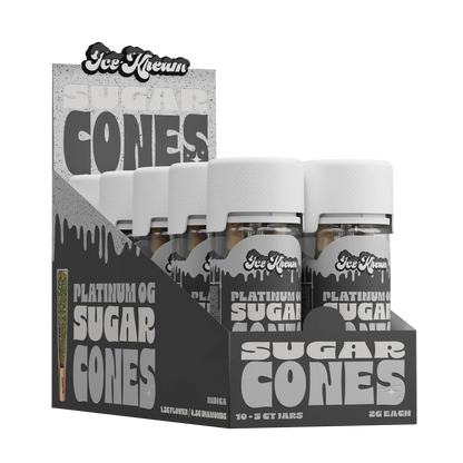ICE CREAM THC-A 2G SUGAR CONES (10pk-Display)