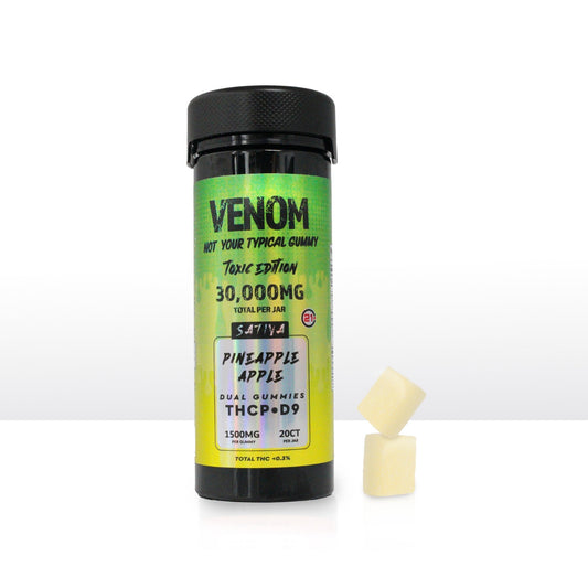 VENOM 30,000mg D9/THCP Gummies (20CT JAR)