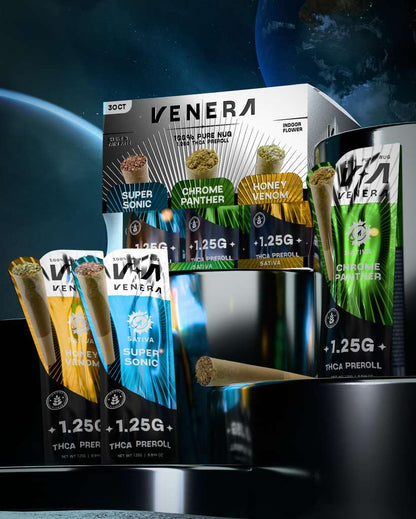 VENERA 1.25G PURE NUG Pre-roll (30pk Display)
