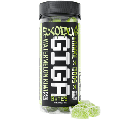 Exodus Gigabyte THCA Gummies 15,000mg (6-Pack Display)
