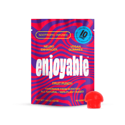 Enjoyable Mushroom Gummies (10-Pack Display) - CHC Distro