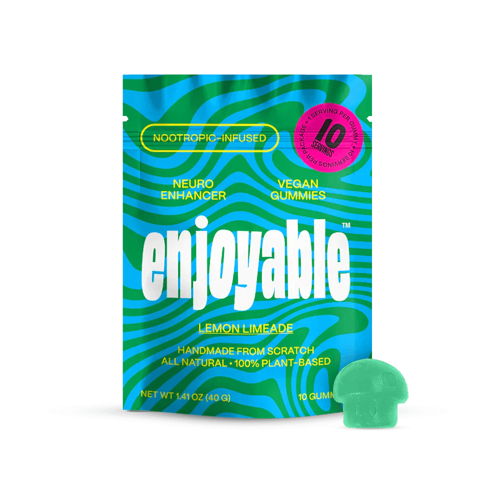 Enjoyable Mushroom Gummies (10-Pack Display) - CHC Distro