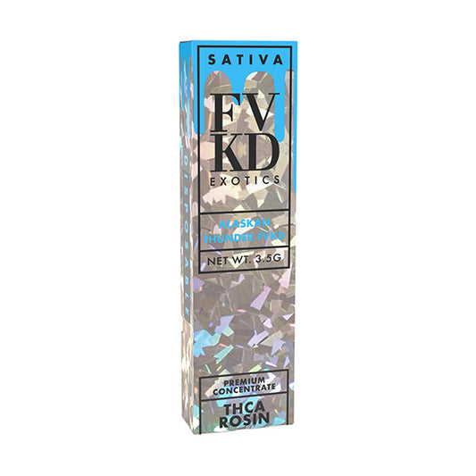 FVKD Exotics THC-A Live Rosin 3.5G Disposable (6-Pack Display)