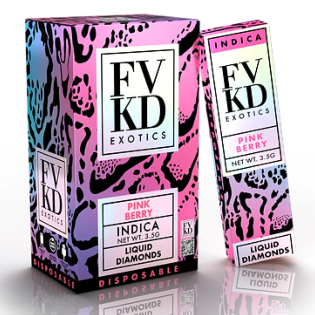 FVKD THCA Liquid Diamond 3.5G Disposable (6-Pack display)