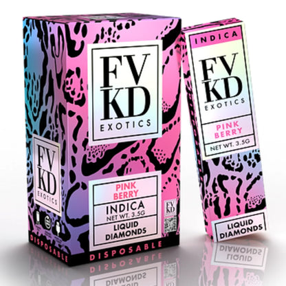 FVKD THCA Liquid Diamond 3.5G Disposable (6-Pack display)