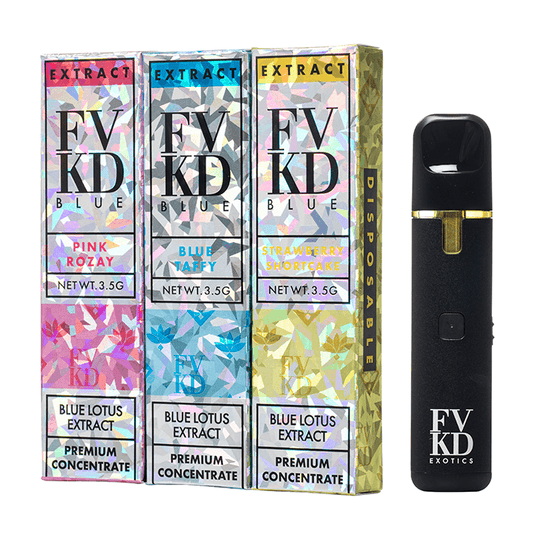 FVKD Blue Lotus Disposables 3.5G (6-pack Display)