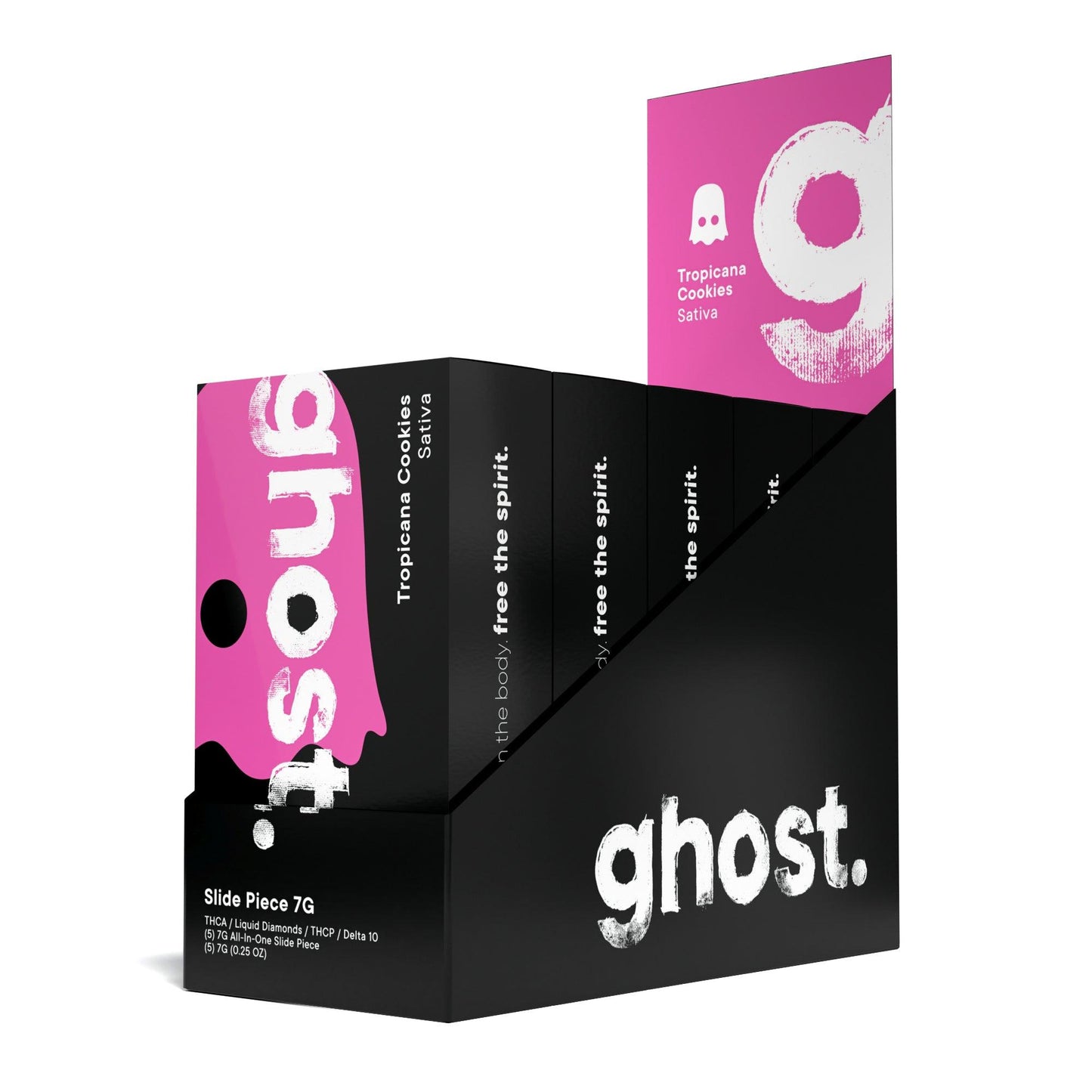 Ghost THCA 7G Disposable (5pk Display) - CHC Distro