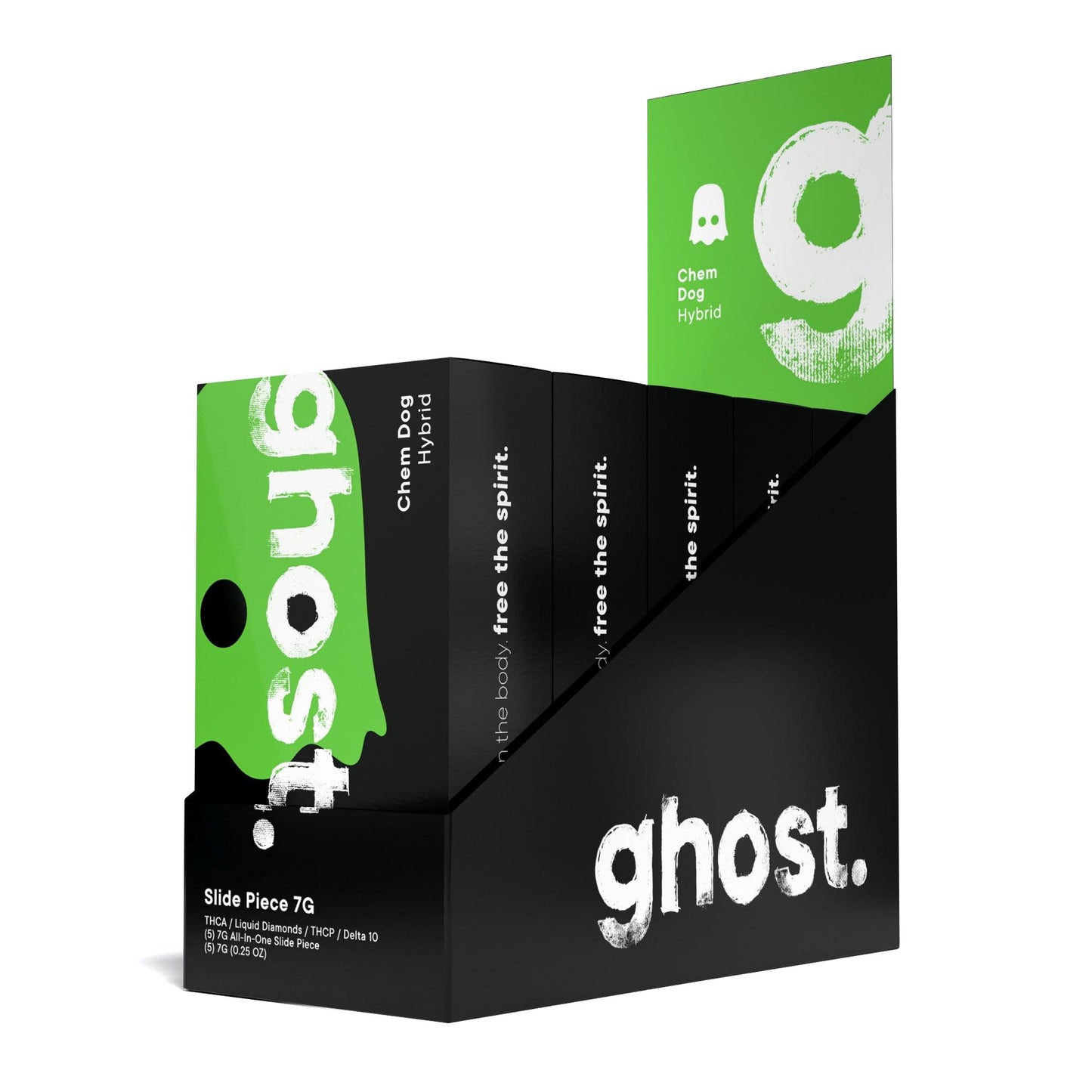 Ghost THCA 7G Disposable (5pk Display) - CHC Distro