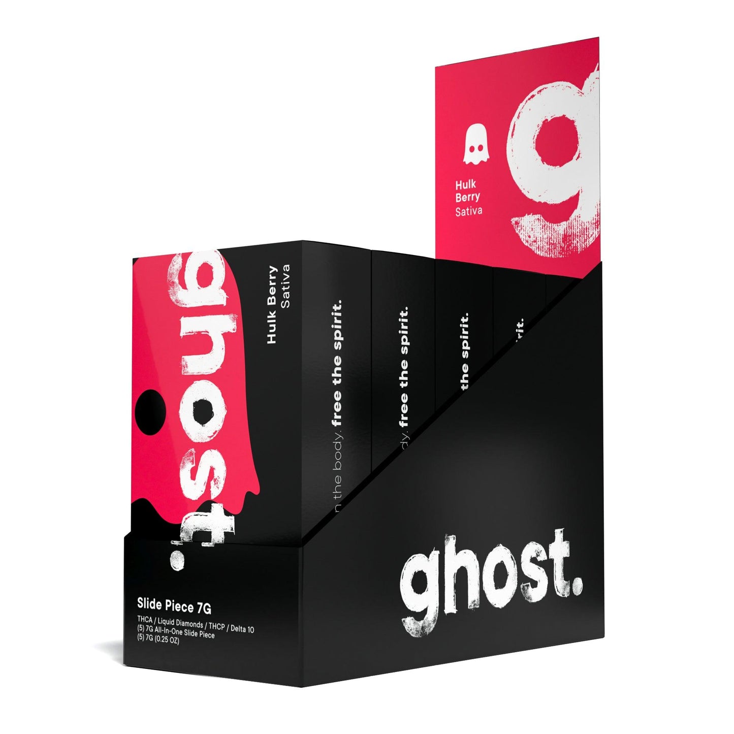 Ghost THCA 7G Disposable (5pk Display) - CHC Distro