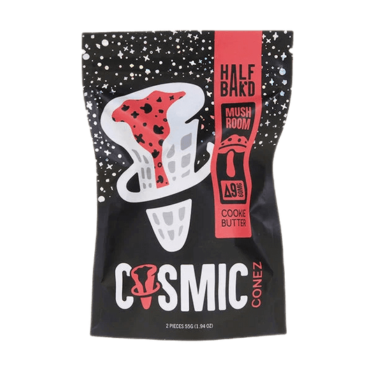 Half Bak’d Mushy Cosmic Conez | 2 Count (5-Pack Display) - CHC Distro