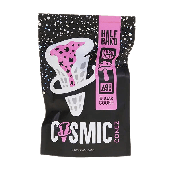 Half Bak’d Mushy Cosmic Conez | 2 Count (5-Pack Display) - CHC Distro