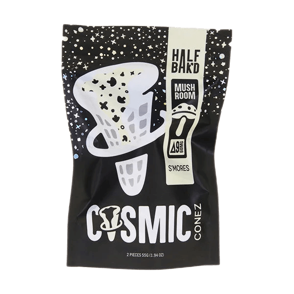 Half Bak’d Mushy Cosmic Conez | 2 Count (5-Pack Display) - CHC Distro