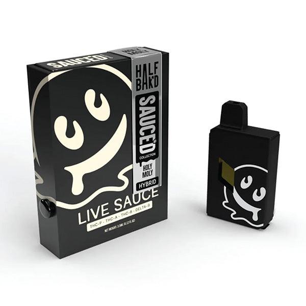 Half Bak'd SAUCE'D THC-P/THCA 4G Disposable (5-Pack Display) - CHC Distro