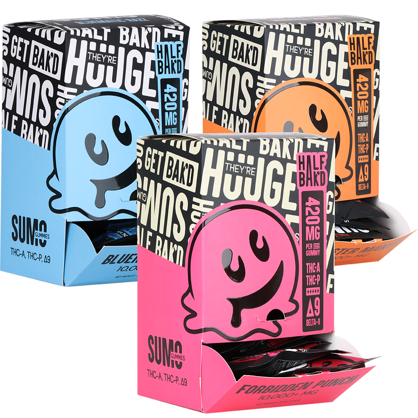 Half Bak'd Sumo Sample Display (30 Count)