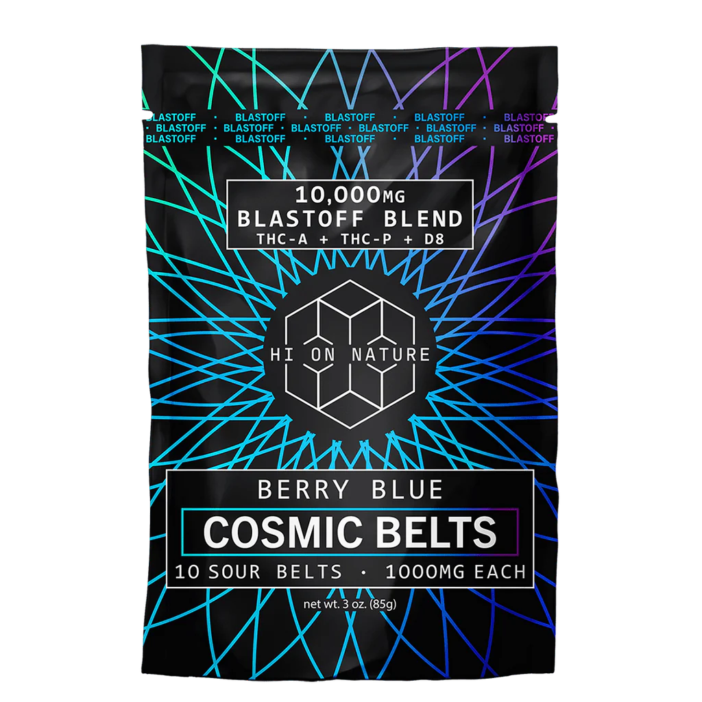 Hi on Nature's 10,000mg Blast Off Cosmic Belts (10-Pack)