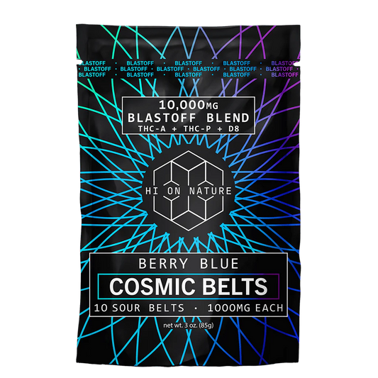 Hi on Nature's 10,000mg Blast Off Cosmic Belts (10-Pack)