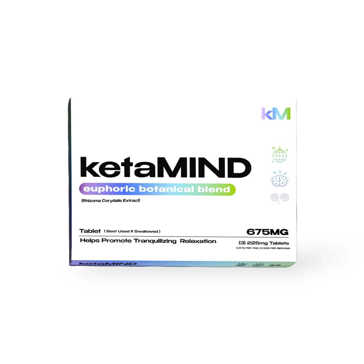 ketaMIND Euphoric Botanical Blend | 675mg Coastal Hemp Co 
