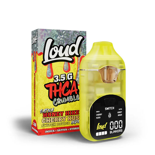 LOUD 3.5 THCA CRUMBLE Disposable (5pk Display)