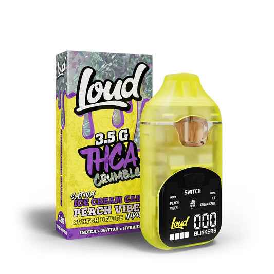 LOUD 3.5 THCA CRUMBLE Disposable (5pk Display)