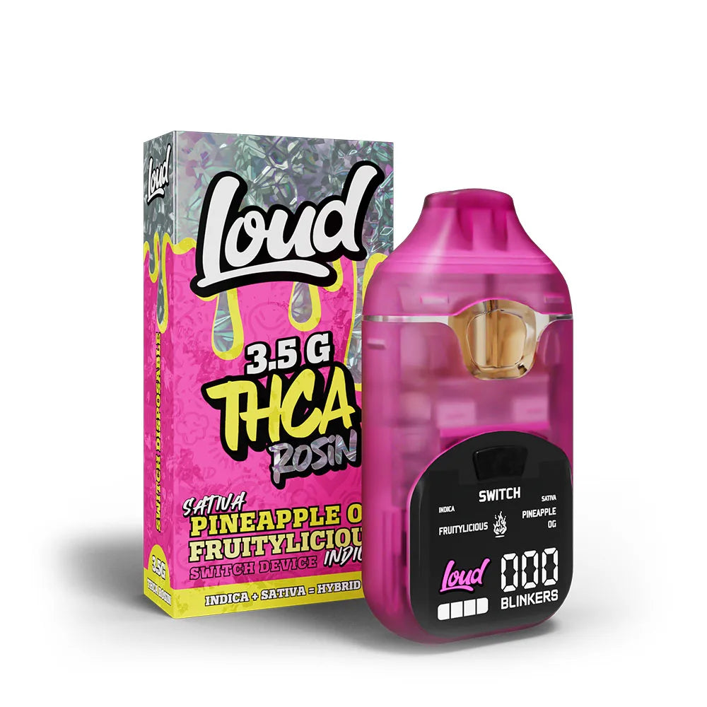 LOUD 3.5 THCA ROSIN Disposable (5pk Display)