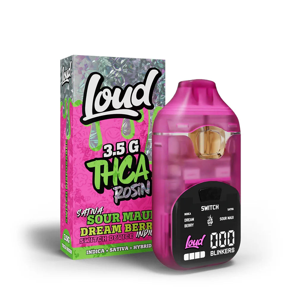 LOUD 3.5 THCA ROSIN Disposable (5pk Display)
