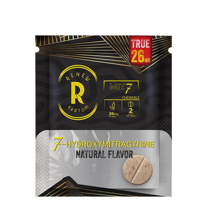 Renew Kratom 7-OH Tablets 26mg 20Ct Display