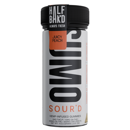 Half Bak'd SUMO D9 SOUR'D Gummies 10,000mg (6-Pack Display)