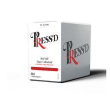 Press'd Red-OH Kratom Tablets (25-Pack Display) - CHC Distro