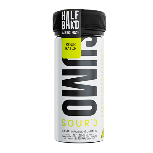 Half Bak'd SUMO D9 SOUR'D Gummies 10,000mg (6-Pack Display)