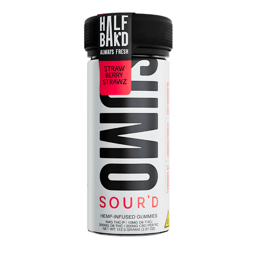Half Bak'd SUMO D9 SOUR'D Gummies 10,000mg (6-Pack Display)